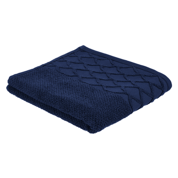 Senzo - Dark Blue Face Towel 95x50cm - 100% Egyptian Cotton