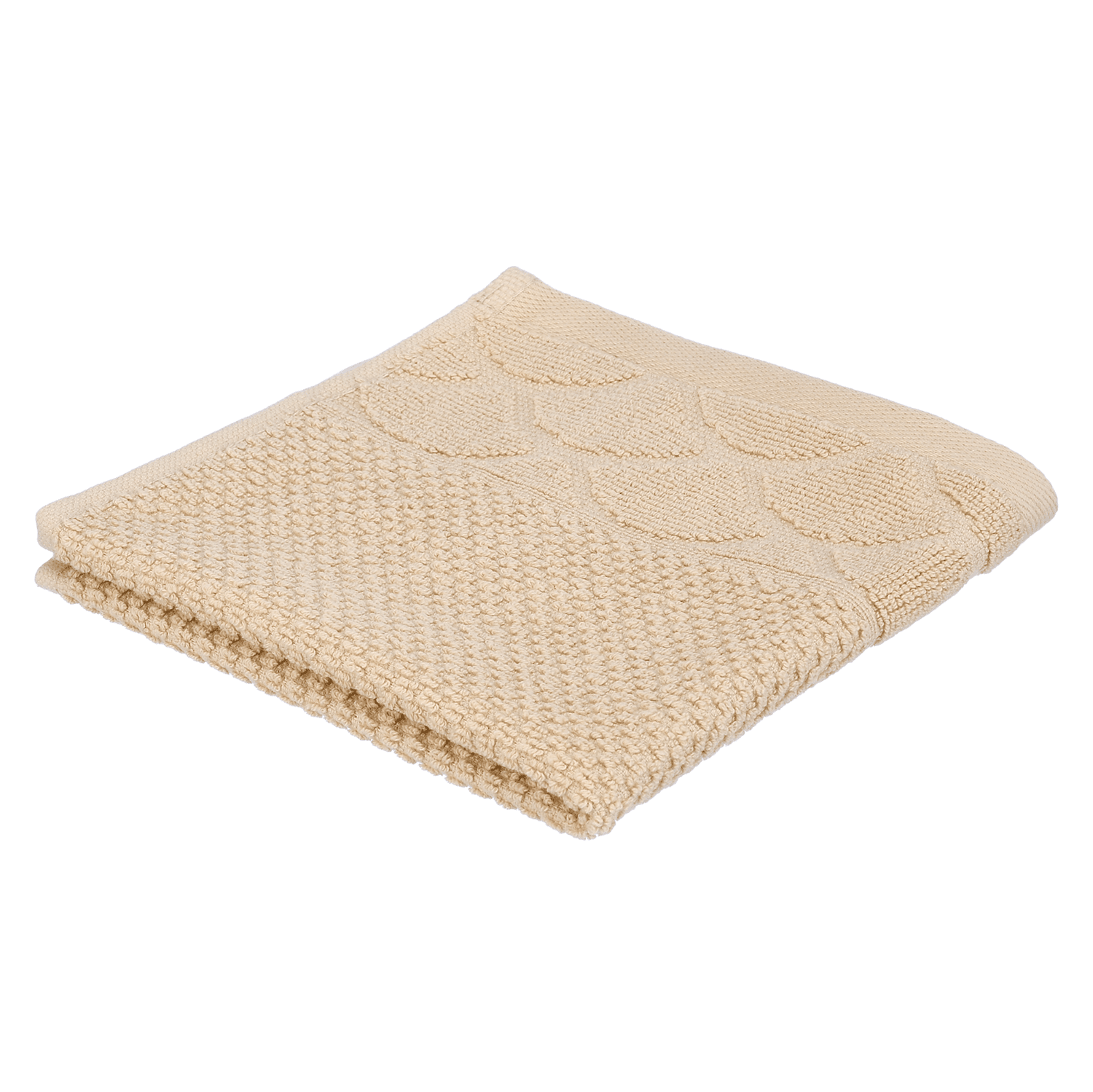 Senzo - Beige Hand Towel 30x30cm - 100% Egyptian Cotton