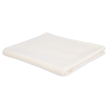 Senzo - Off White Bath Towel 150x90cm - 100% Egyptian Cotton