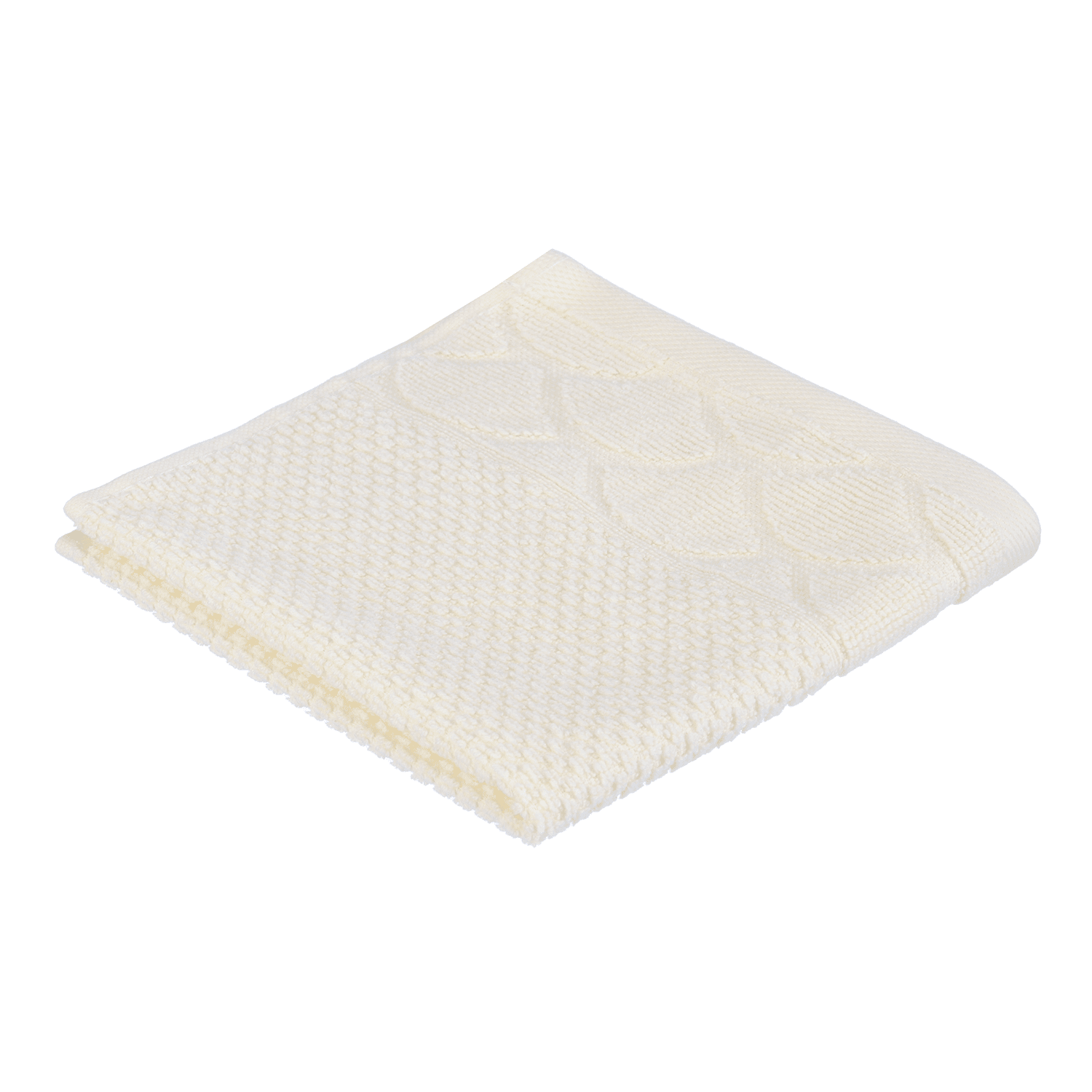 Senzo - Off White Hand Towel 30x30cm - 100% Egyptian Cotton