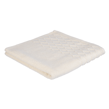 Senzo - Off White Bath Towel 70x140cm - 100% Egyptian Cotton