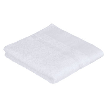 Senzo - White Face Towel 95x50cm - 100% Egyptian Cotton