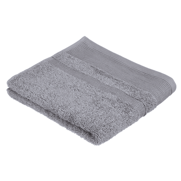 Senzo - Grey Face Towel 95x50cm - 100% Egyptian Cotton