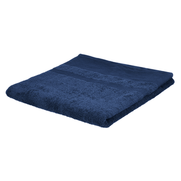 Senzo - Dark Blue Bath Towel 160x90cm - 100% Egyptian Cotton