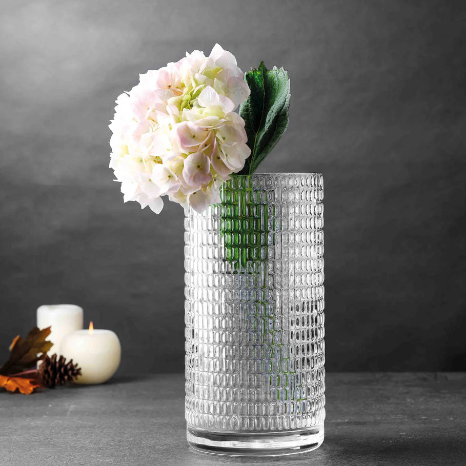 Pasabahce - Crystallin Peony Vase - 26cm