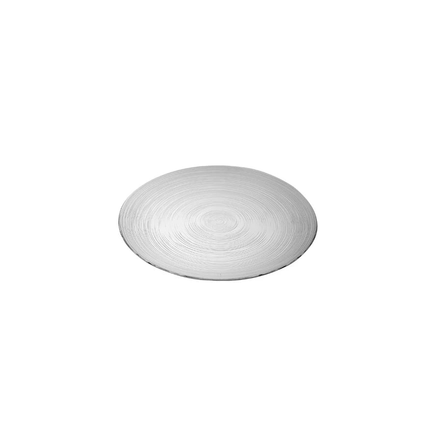 Ardacam - Circle Round Serving Platter - Clear - 31.5cm - Glass