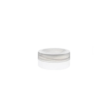 ArdaCam - Hollow Round Plate - 21 cm - White - Glass