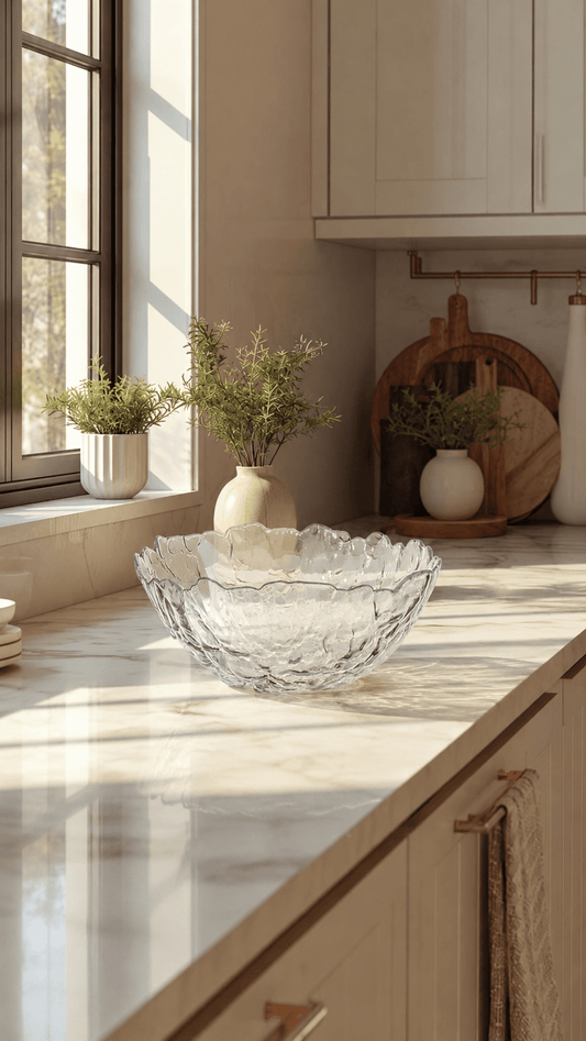 ArdaCam - Lava Serving Bowl - 30cm - Glass