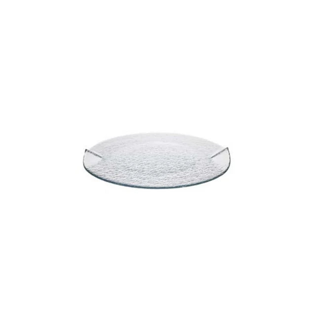 ArdaCam - Estonia Round Serving Platter - Clear - 36cm - Glass