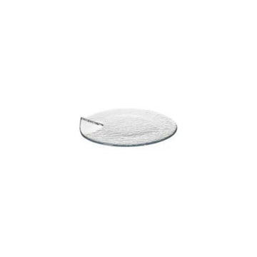 ArdaCam - Estonia Round Serving Platter - 36 cm - Clear -Glass