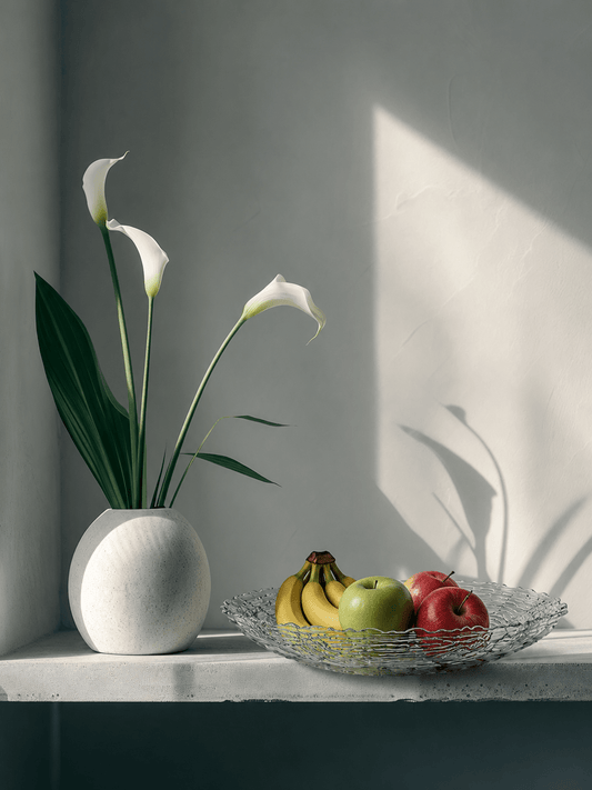 ArdaCam - Sea Urchin Shallow Serving Bowl - 39.5cm - Glass