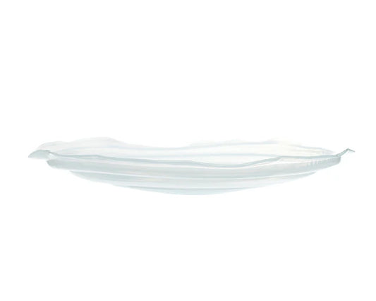 ArdaCam - Solera Round Serving Platter - White - 41.5cm - Glass