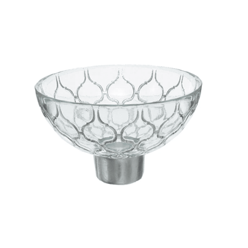 ArdaCam - Luna Footed Bowl - 21 cm - Silver