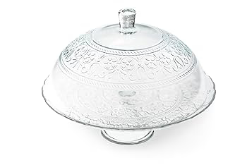 ArdaCam - Footed Cake Plate with Dome - 31cm