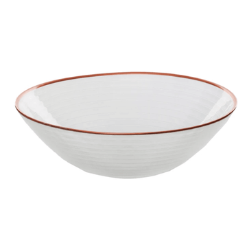 ArdaCam - Large Bowl With Bronze Rim - 26 x 8 cm
