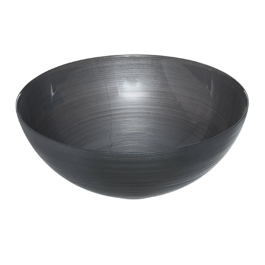 ArdaCam - Serving Bowl Metallic Smoke Grey - 34.5 x 14.5