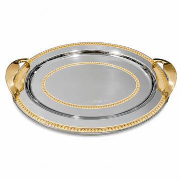 Elegant Gioiel - Patrizia Tray Set - Gold - Stainless Steel 18/10