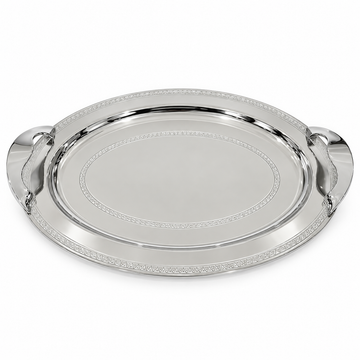 Elegant Gioiel - Patrizia Tray Set - Silver - Stainless Steel 18/10