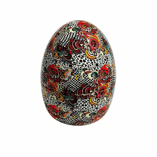 Ardor - Modern Colorful Egg - H 17 cm - Gold