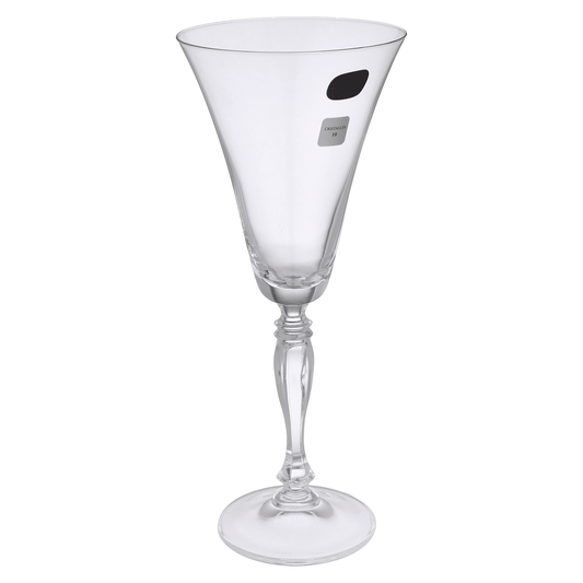 Bohemia Crystal - Goblet Glass Set  6 Pieces - 230ml