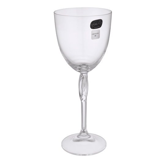 Bohemia Crystal - Goblet Glass Set 6 Pieces - 250ml