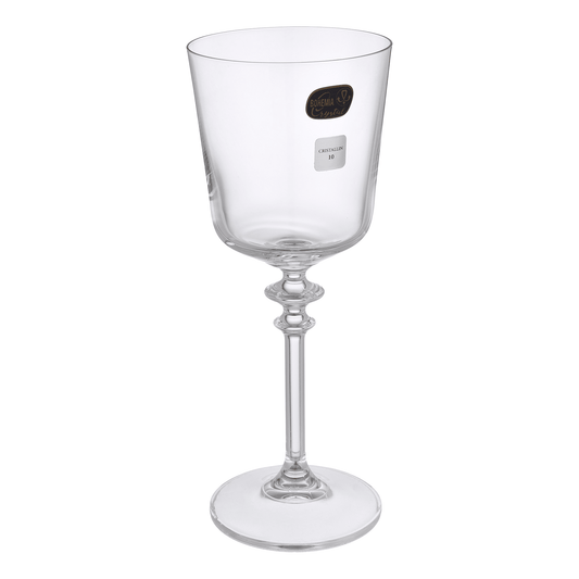 Bohemia Crystal - Goblet Glass Set 6 Pieces - 240ml