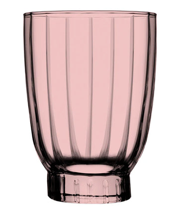 Pasabahce - Amore Tumbler Glass set 6 Pieces - 330ml - Pink - Glass