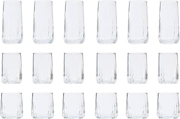 Pasabahce - Nova Glass Set 18 Pieces - Clear - Glass