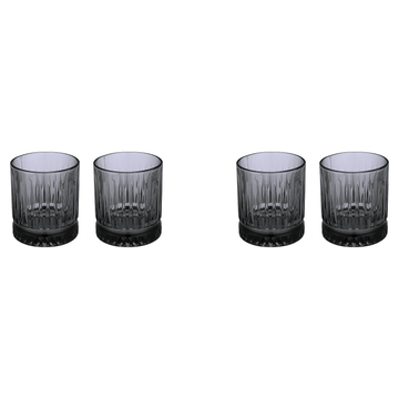 Pasabahce - Tumbler Glass Set 4 Pieces - 355ml - Grey