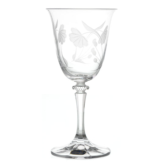 Bohemia Crystal - Goblet Glass Set 6 Pieces - 185ml - 39000761