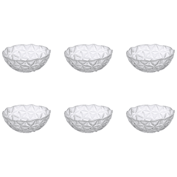 Pasabahce - Estrella Small  Glass Bowl Set 6 Pieces - 13cm