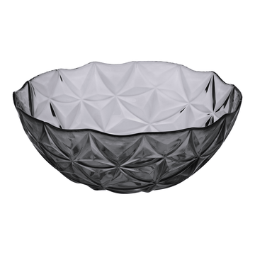 Pasabahce - Estrella Large Glass Bowl - 24cm - Grey