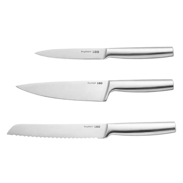 BergHOFF - Leo - Legacy 3Pc Classic Knife Set - Stainless Steel
