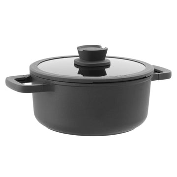 BergHOFF  - Leo - Covered stockpot non-stick Stone - 24cm - Cast Aluminum