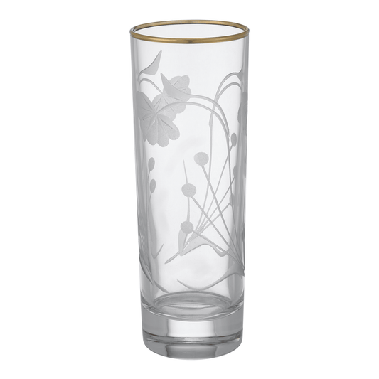 Pasabahce - Decorated Highball & Tumbler Glass Set 12 Pieces - Gold - 310&200ml - Glass - 390005031