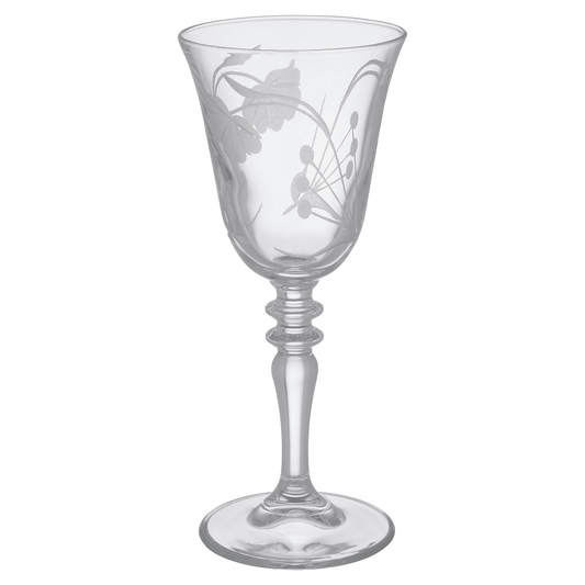 Pasabahce - Decorated Goblet Glass Set 6 Pieces - 175ml - Glass - 390005041