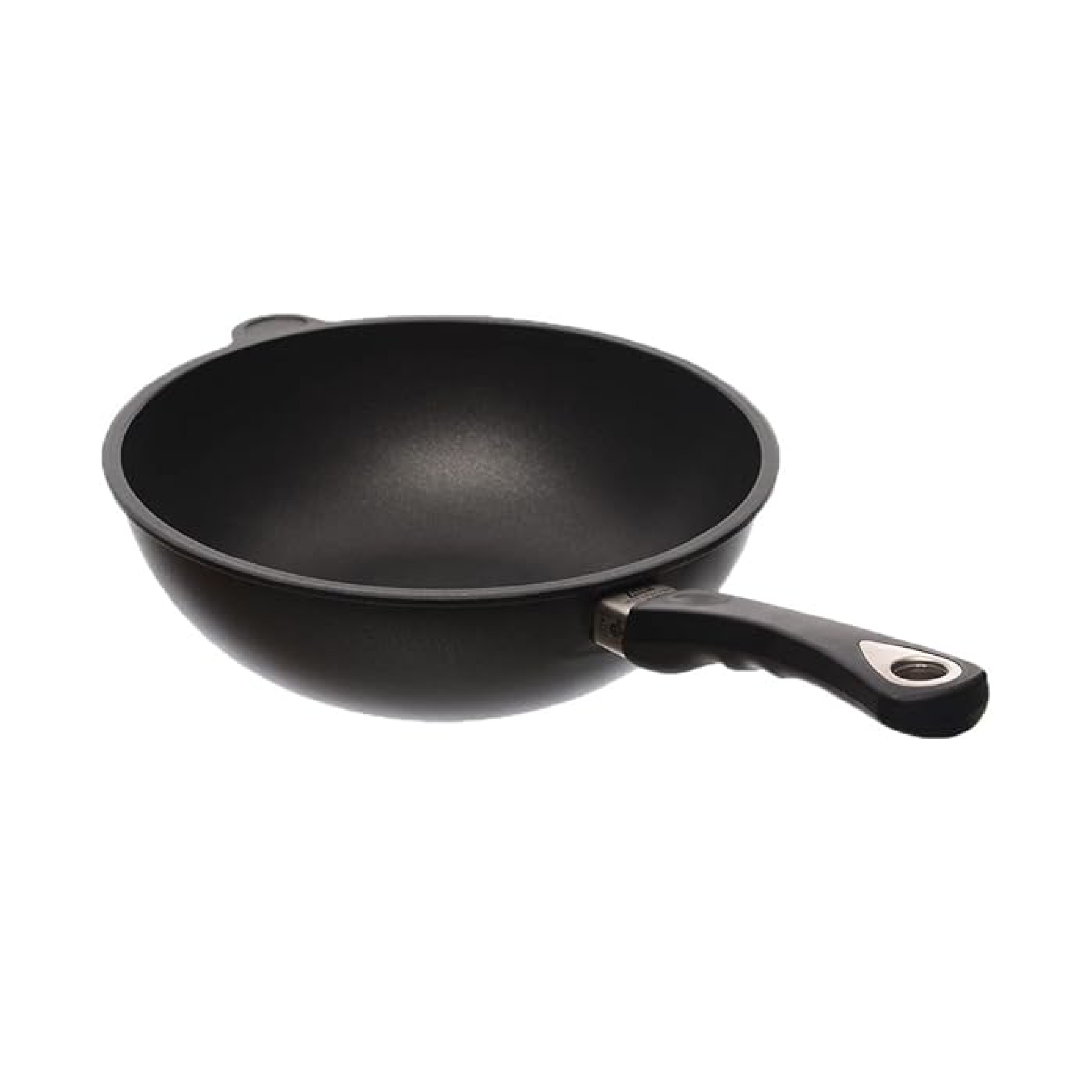 AMT GASTROGUSS Wok with handle 28 x 11 cm - Black