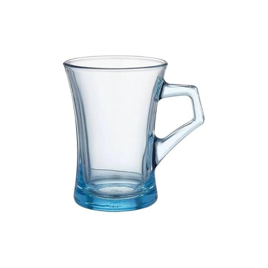 Pasabahce - Azur Glass Mug Set 6 Pieces - Turquoise - 210ml