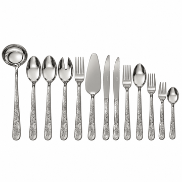 EME - Charme Pechino Cutlery Set 90 Pcs - Stainless Steel 18/10 - Silver