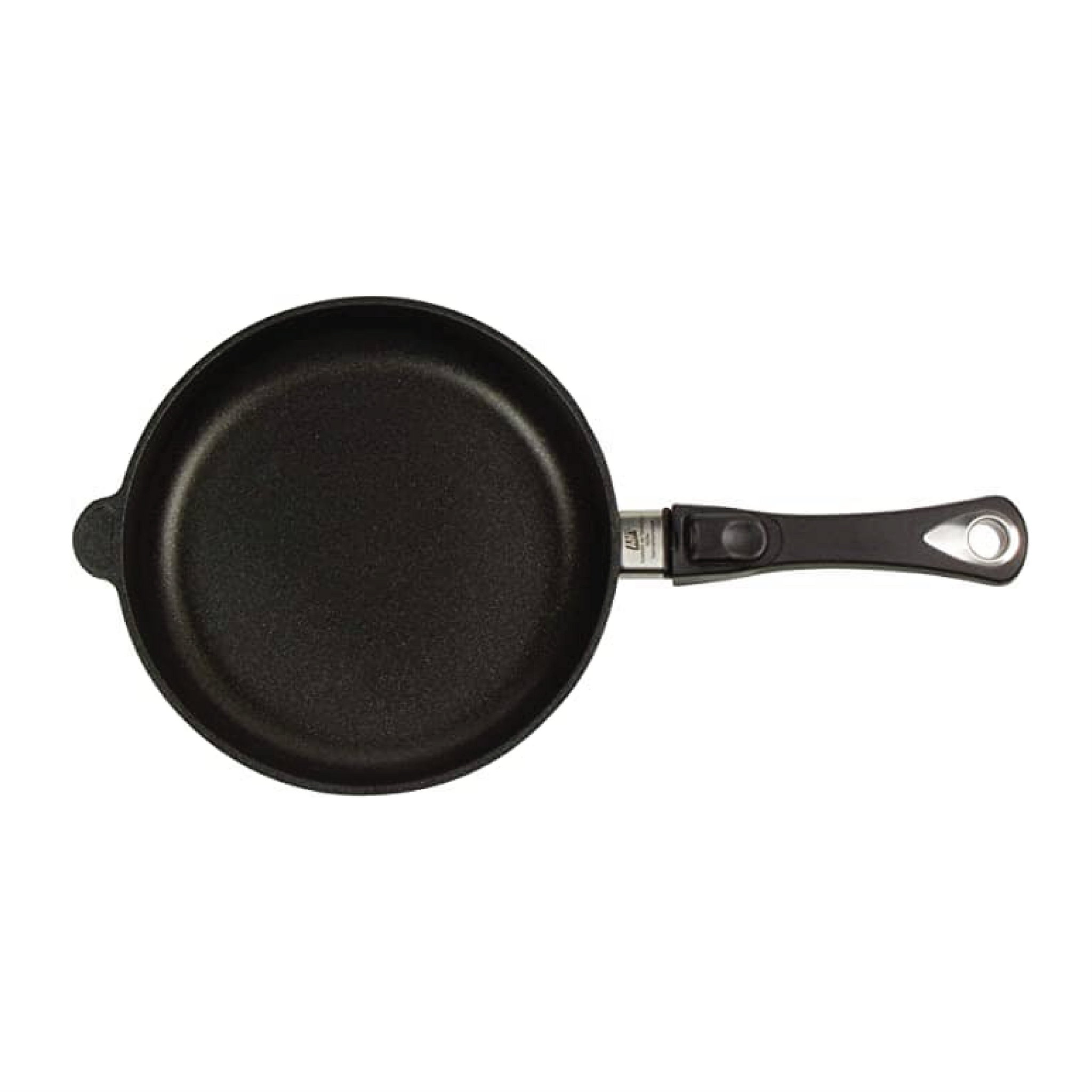 AMT - Frypan with Black Detachable Handle - Black - Cast Aluminum - 24cm - 440004029