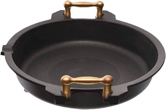 AMT - Serving Pan With Gold Handles - Cast Aluminum - 32cm - 440004036