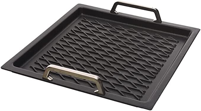AMT - Rectangular Grill With Handles - 36x33cm - Black  - 440004043