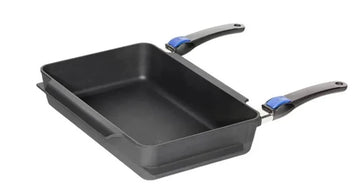 AMT - Oven Pan With 2 Detachable Handles - Cast Aluminum - 24x38cm - 440004055