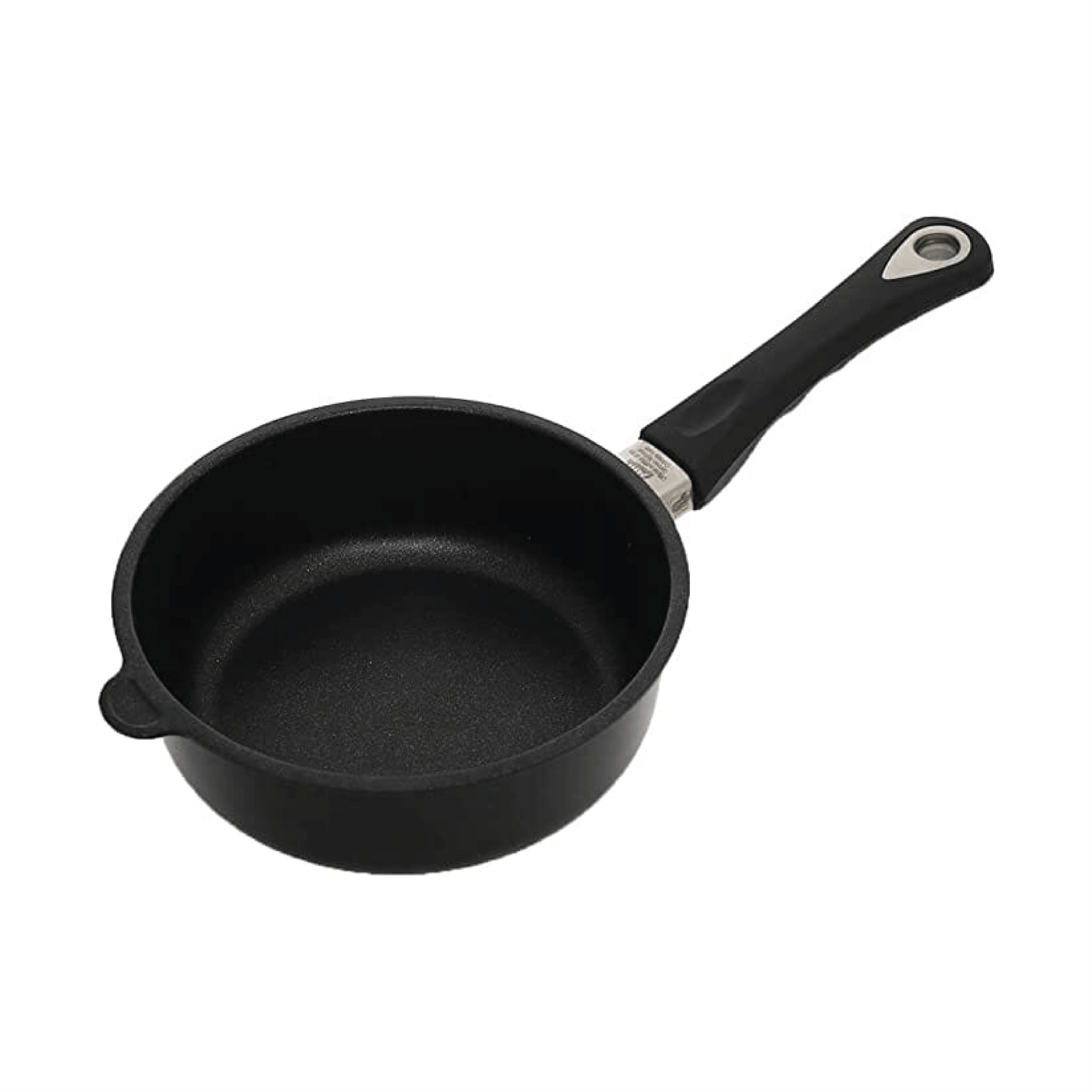 AMT - Frypan with Black Handle - Black - Cast Aluminum - 20cm - 440004076