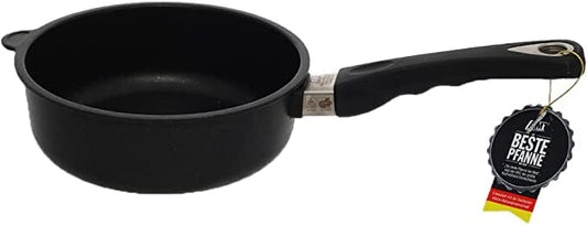 AMT - Frypan with Black Handle - Black - Cast Aluminum - 20cm - 440004076