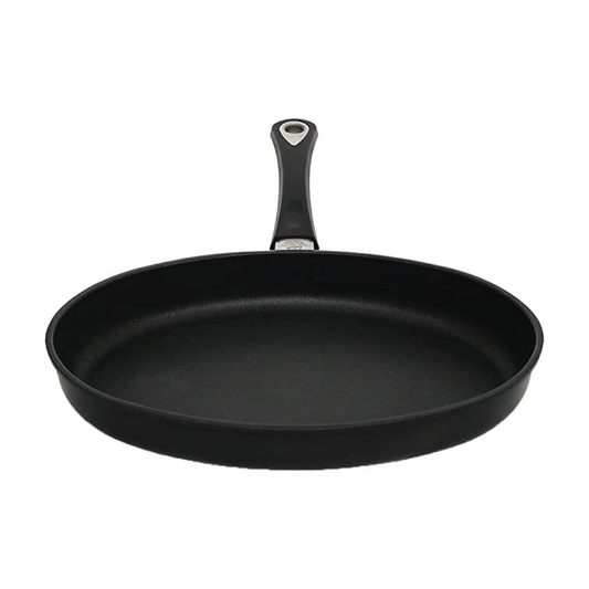 AMT - Frypan with Black Handle - Black - Cast Aluminum - 24x35cm - 440004078