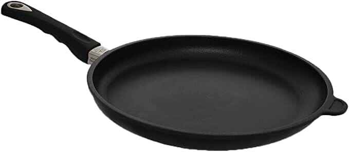 AMT - Frypan with Black Handle - Black - Cast Aluminum - 32cm - 440004098