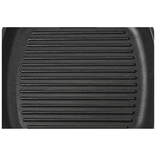 Risoli - Grill With Wood Folding Handle - 26cm - Die Cast Aluminum