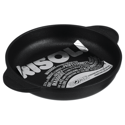 Risoli - Black Plus Small Egg Pan - Die Cast Aluminum - 14cm - Black