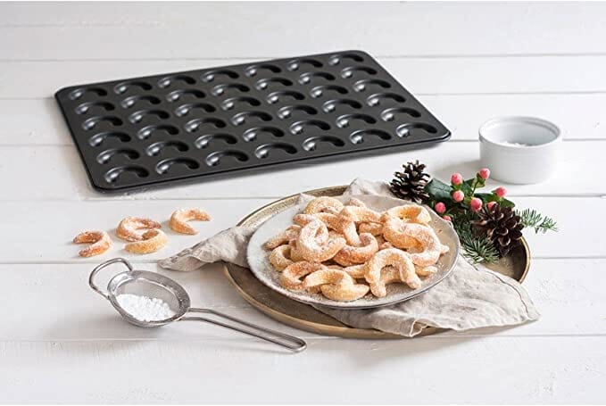 Zenker - Baking Shaped Tray 42 Pieces - Black - 42x32cm - 44000471